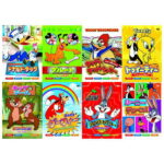 ミッキーマウスの仲間たち＆ルーニーと仲間たち　DVD（全8巻)ディズニー・トゥイーティー・バッグス・バニー・ウッディ・ウッドベッカー・テューンズ英会話 子供 英語 英会話教材 dvd